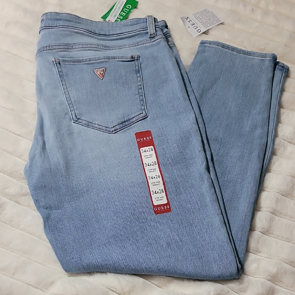 Guess Women's Skinny Jeans in Light Blue